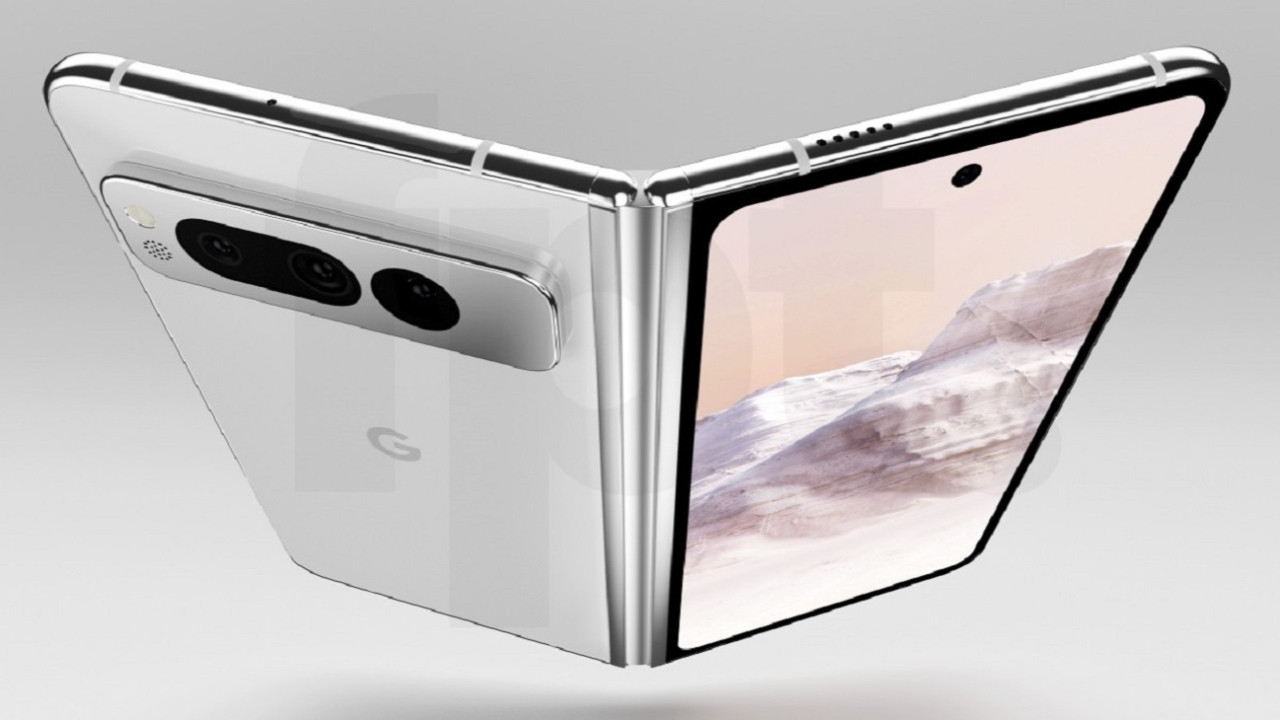 Google Pixel Fold tam olarak böyle gözükecek
