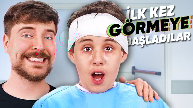 MrBeast, Görme Engelli 1.000 Kişiyi Tedavi Ettirdi