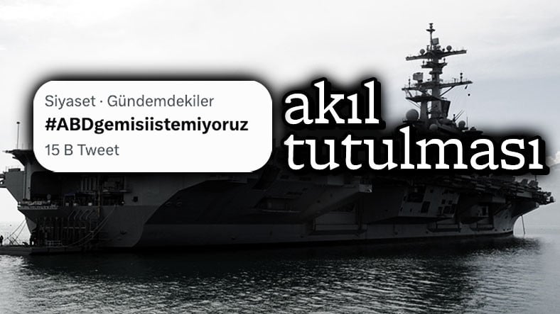 ABD’nin Uçak Gemisine Karşı ‘İstemiyoruz’ Kampanyası