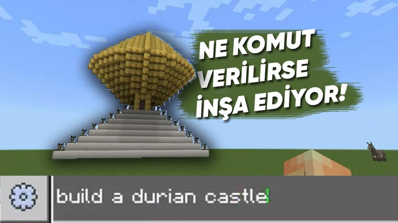 Microsoft, Minecraft’a ‘Yardımcı’ Yapay Zekâ Geliştiriyor