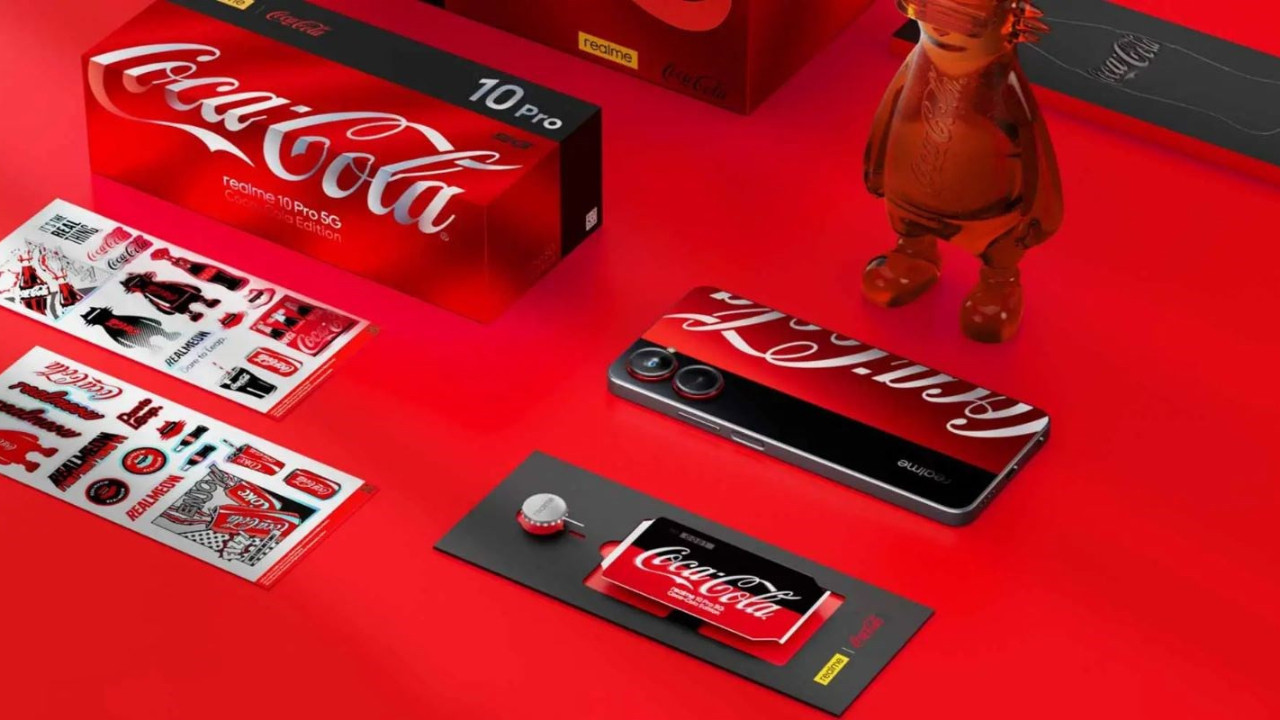 Realme’nin yeni Coca-Cola Edition akıllı telefon modeli satışa sunuldu