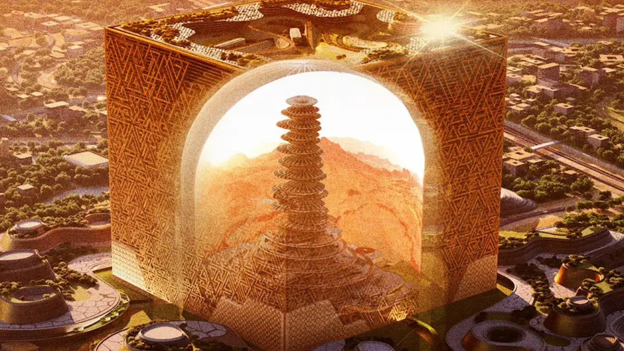Suudi Arabistan’dan sıra dışı gökdelen: Devasa bir sanal gerçeklik planetaryumu olacak
