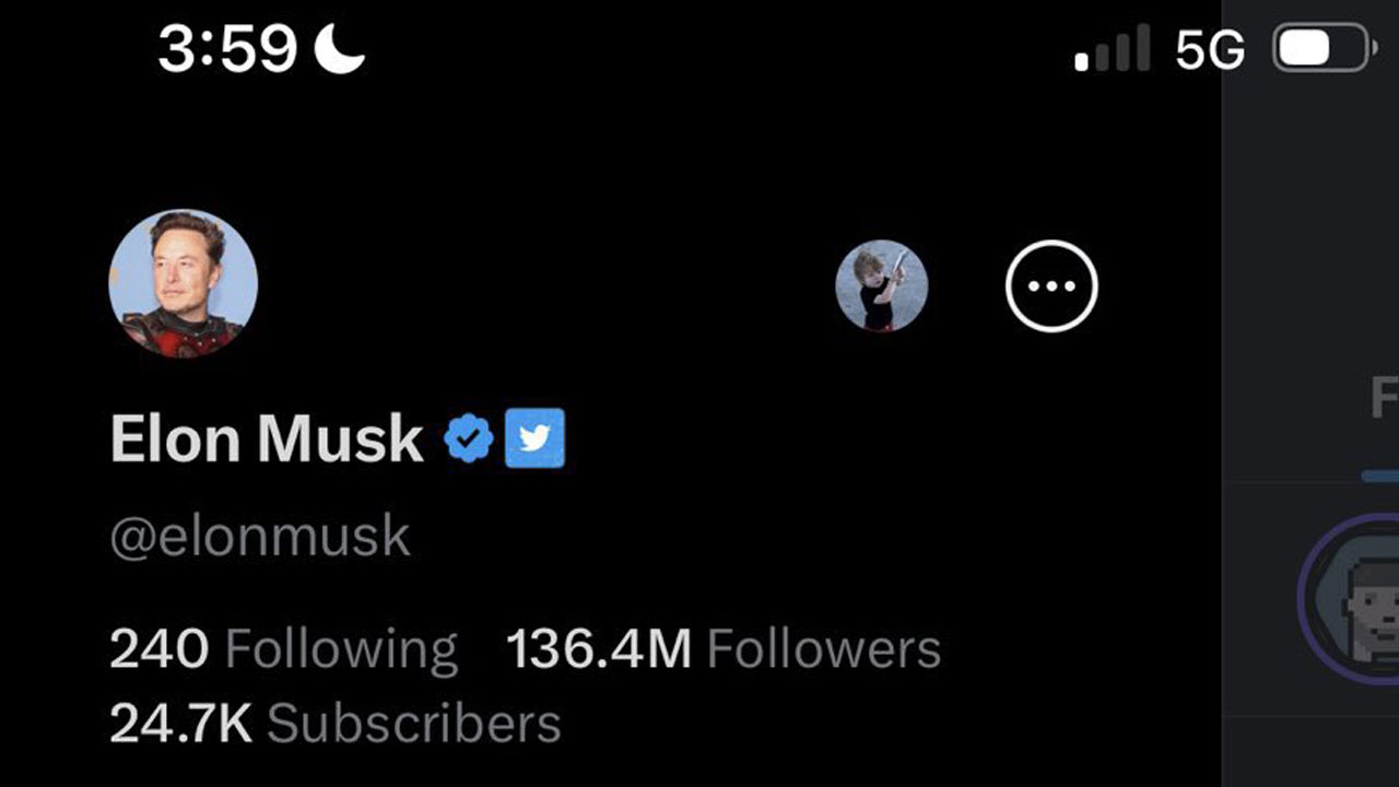 Elon Musk’ın gizli bir Twitter hesabı olduğu ortaya çıktı