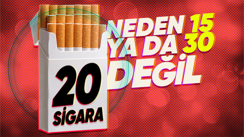 Sigara Paketleri Aslında Neden 20’li Satılır?