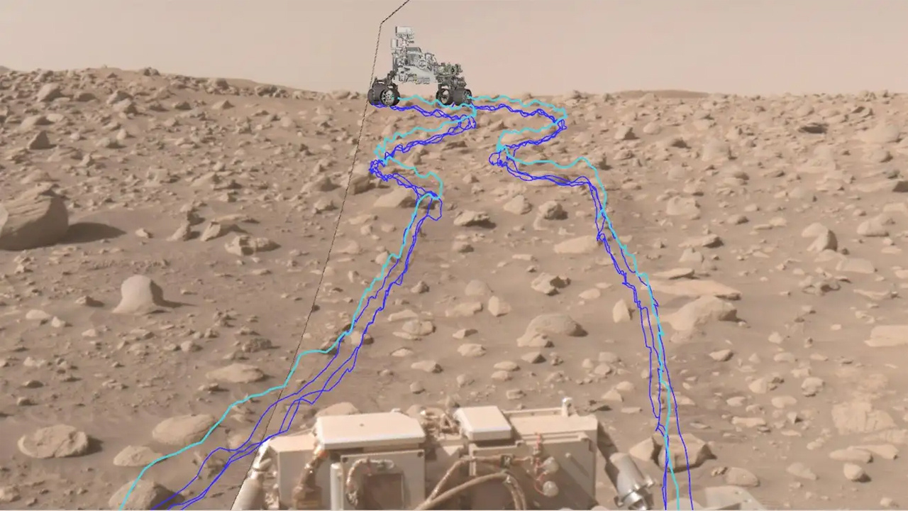 NASA’nın Perseverance aracı, kızıl gezegen Mars’ta yeni hız rekorları kırdı