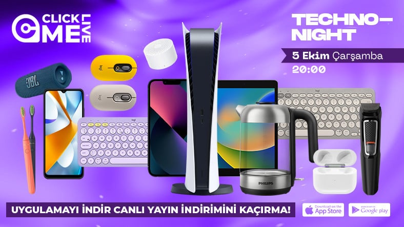 Efsane Fiyatlarla Teknolojik Ürün Arayanlara: PlayStation 5’ten iPhone’a Pek Çok Ürün Sadece 1 Saatliğine Özel Fiyatlarla Satışa Çıkıyor