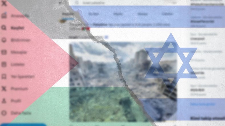 İsrail-Hamas Çatışmasına Yönelik En Çok Dezenformasyon Yapan Hesapların Mavi Tikli Olduğu Ortaya Çıktı