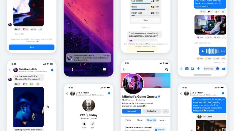 WhatsApp’tan Sonra Şimdi de Facebook ile Messenger’a, Telegram’ın Kanallar Özelliği Geliyor