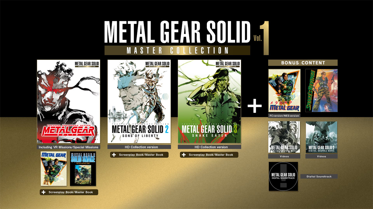 Metal Gear Solid Fanları Buraya! METAL GEAR SOLID: MASTER COLLECTION Vol.1 Geliyor! İşte Çıkış Tarihi ve Koleksiyondaki Oyunlar!