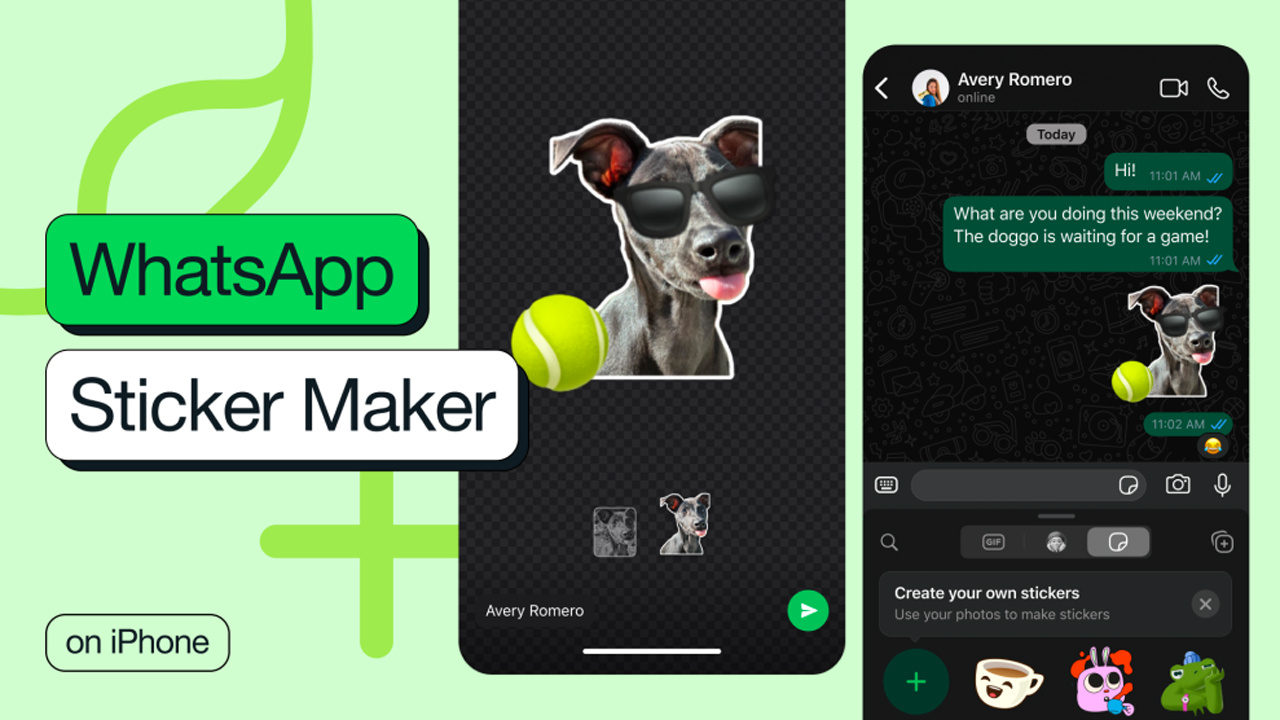 WhatsApp’tan kendi çıkartmanızı oluşturmanızı sağlayan yeni araç